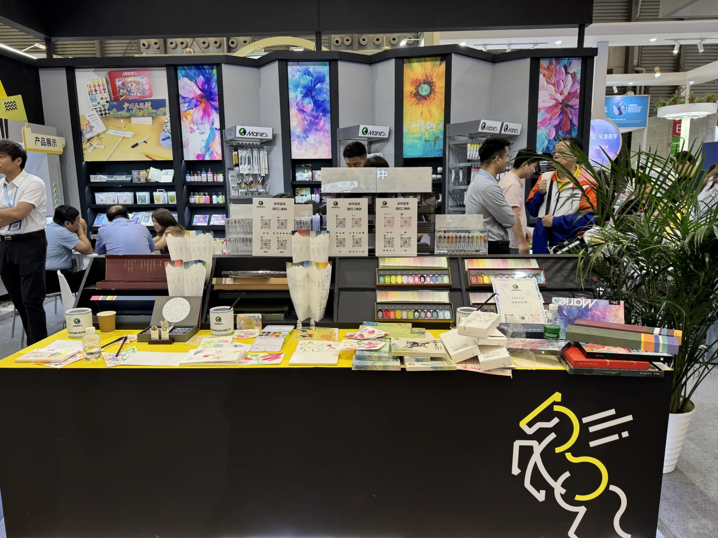 中国文化用品商品交易会马利展台