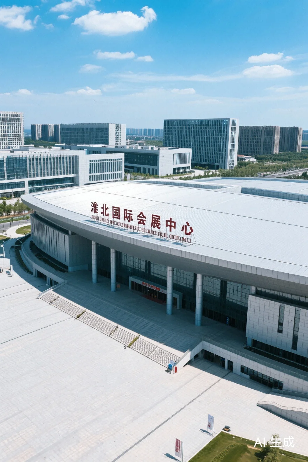 淮北市地标，淮海省最高建筑（架空）