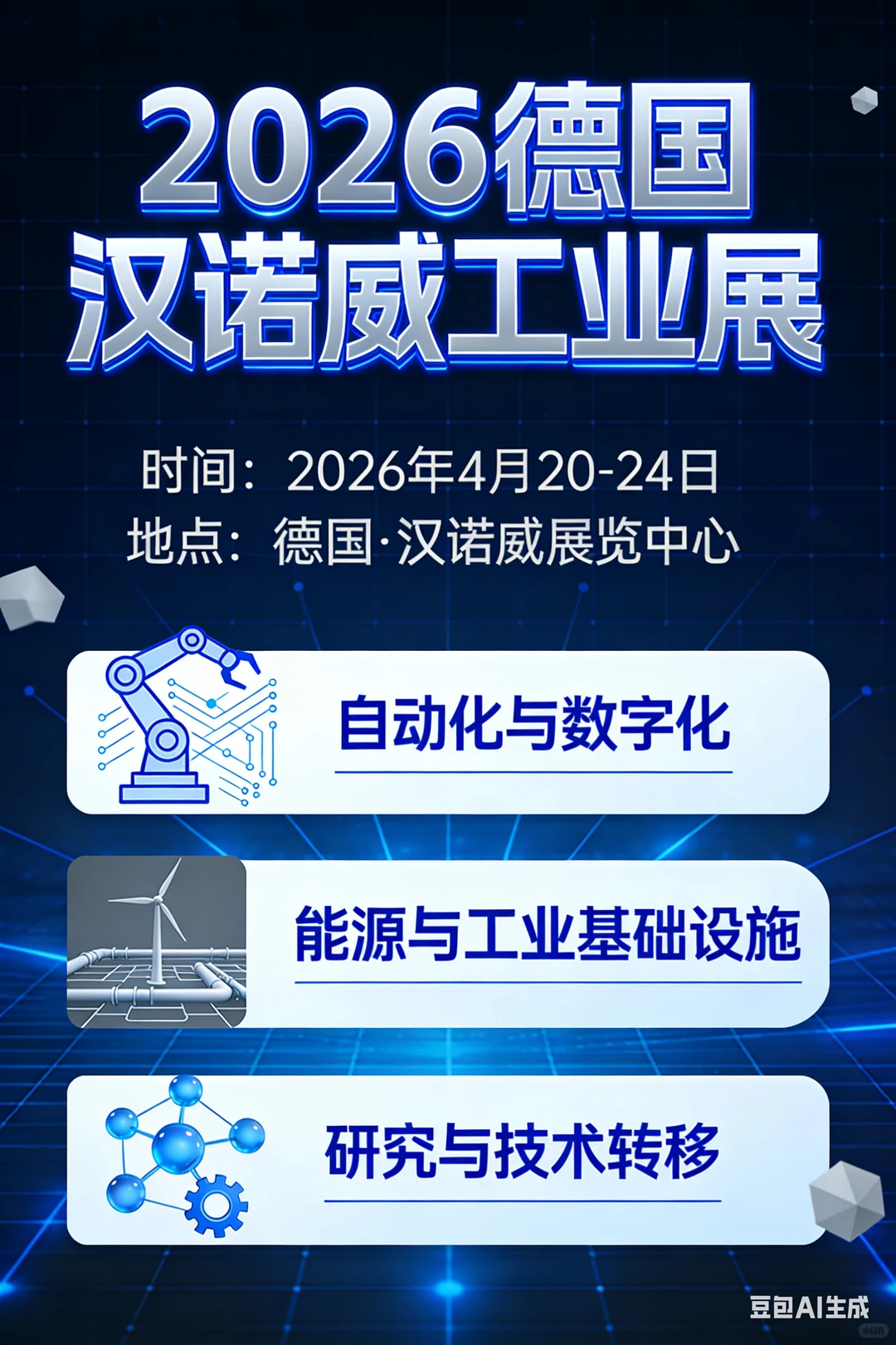 2026年德国汉诺威工业展报名中