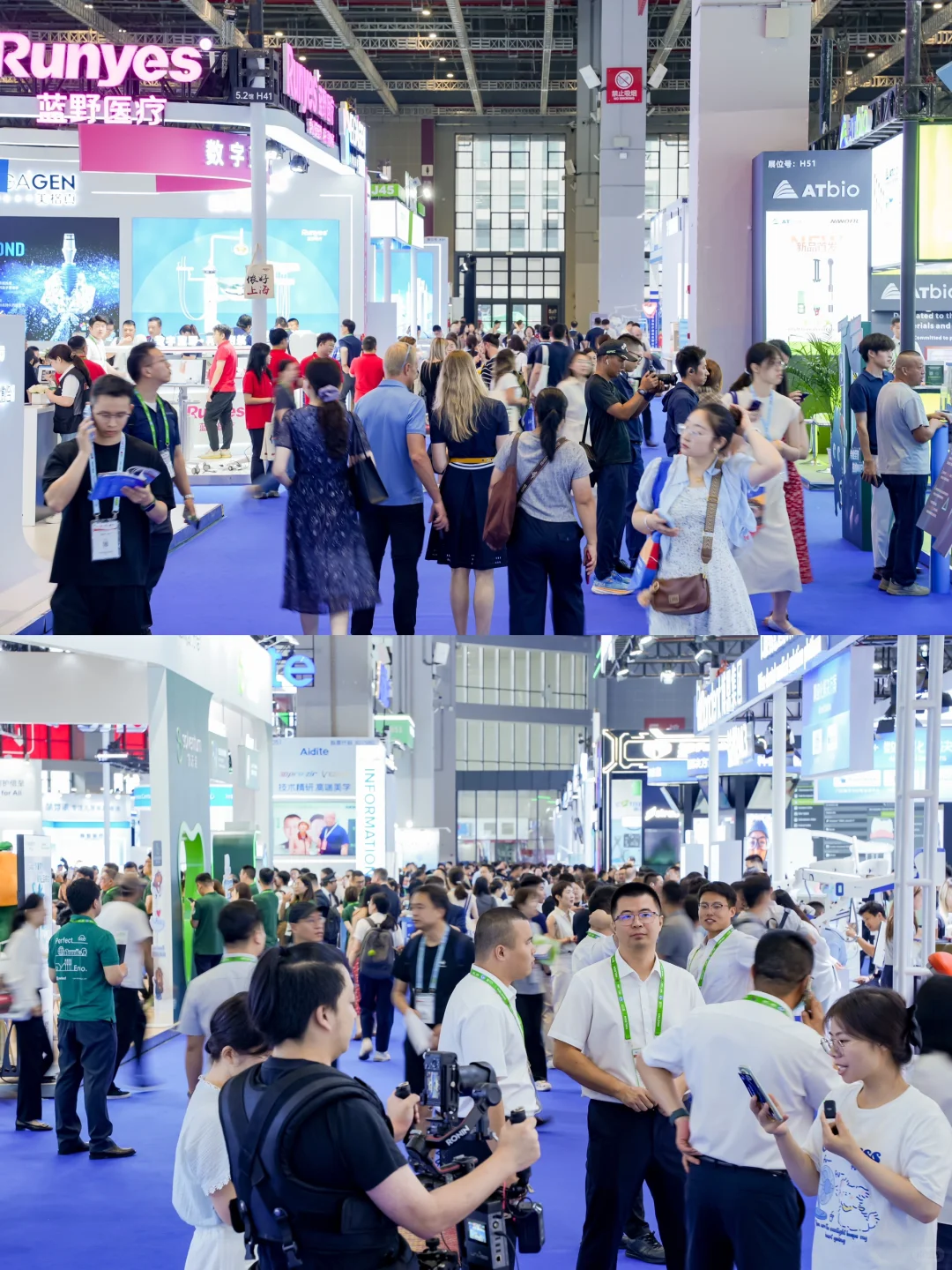 展会拍摄时的工作照｜展览展会拍的够够的了