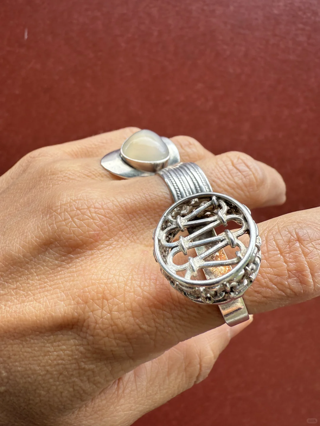 手上戴出一个设计展，北欧小众银饰