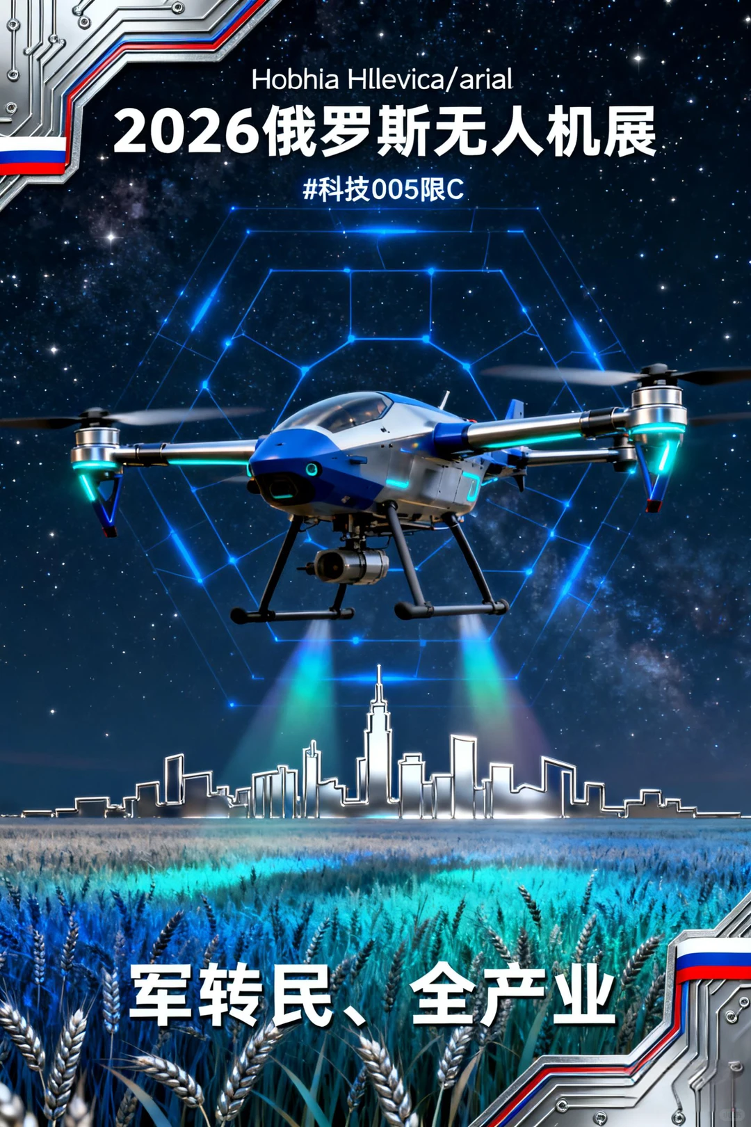 锁定18亿市场俄罗斯无人机展的掘金入场券