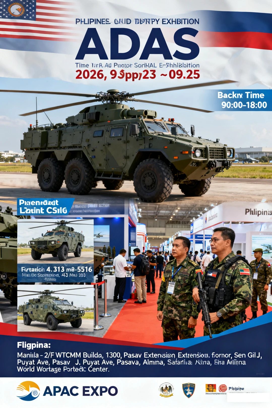 菲律宾军警防务展览会 ADAS