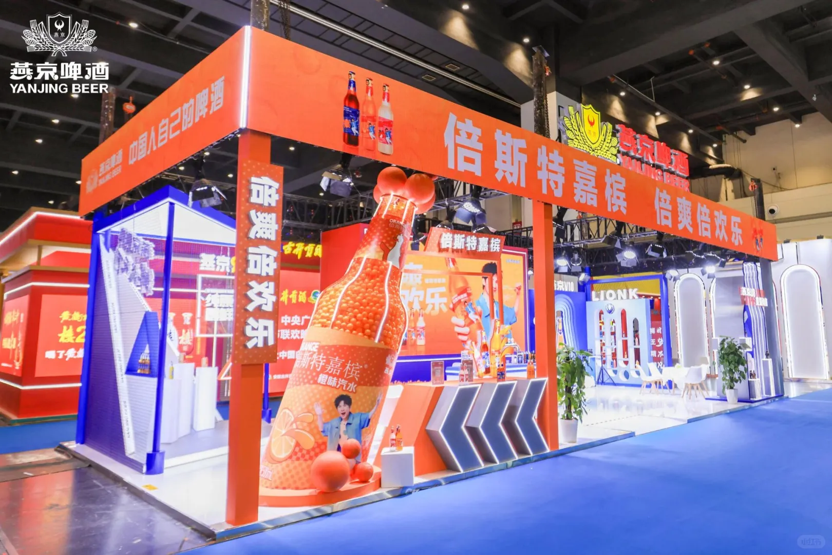 ?从燕京啤酒展台中解锁会展场景化设计