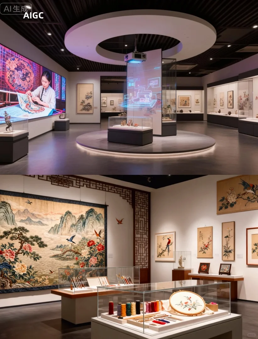 刺绣文化展厅·展厅设计 | 主题展馆展览