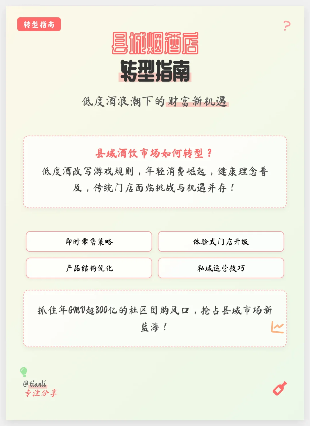 县城烟酒店转型指南!低度酒浪潮下的新机遇