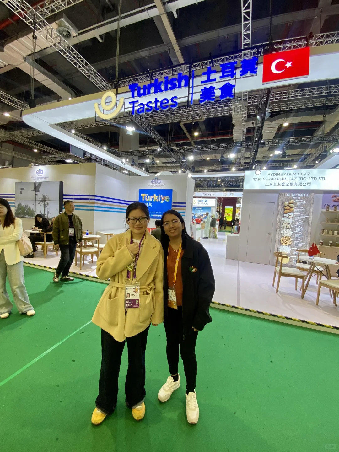 英专生的第一次展会翻译