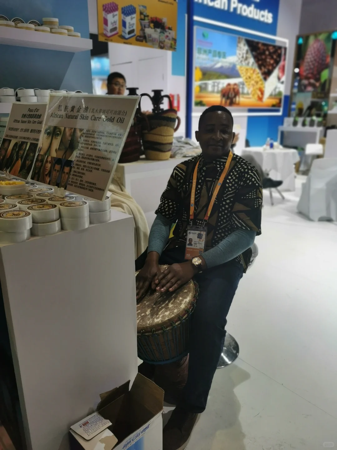 好累啊，进博会走2万步路，巧克力吃到撑