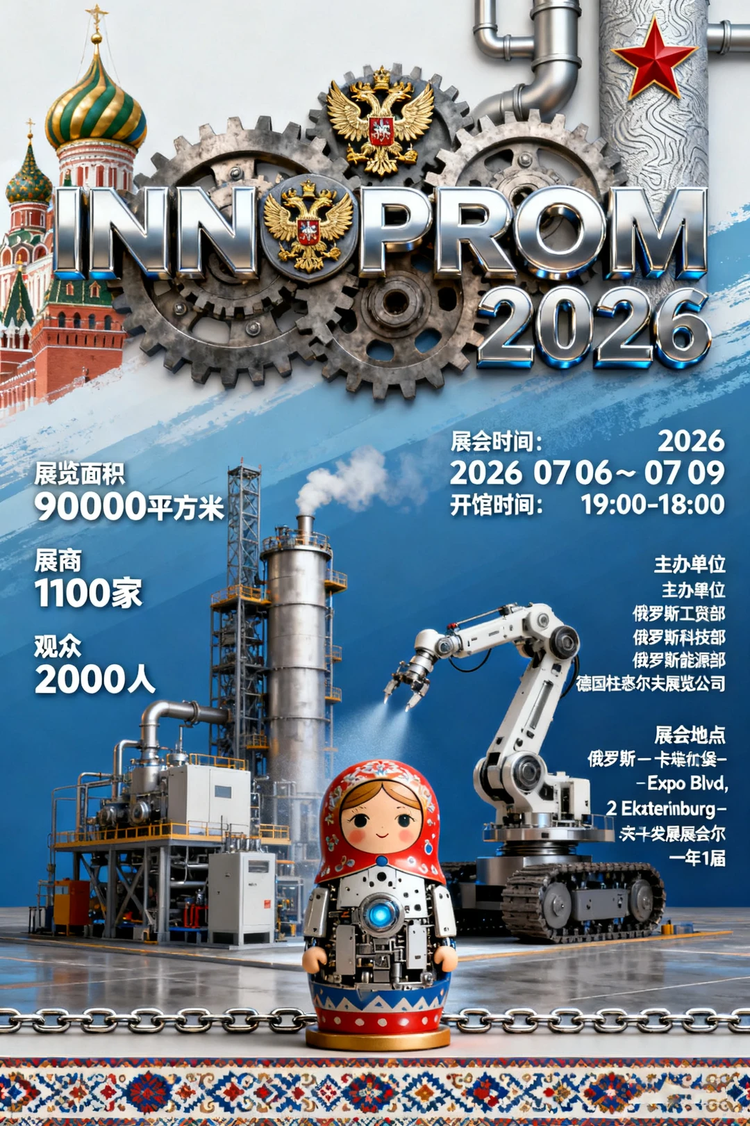俄罗斯工业展览会 INNOPROM