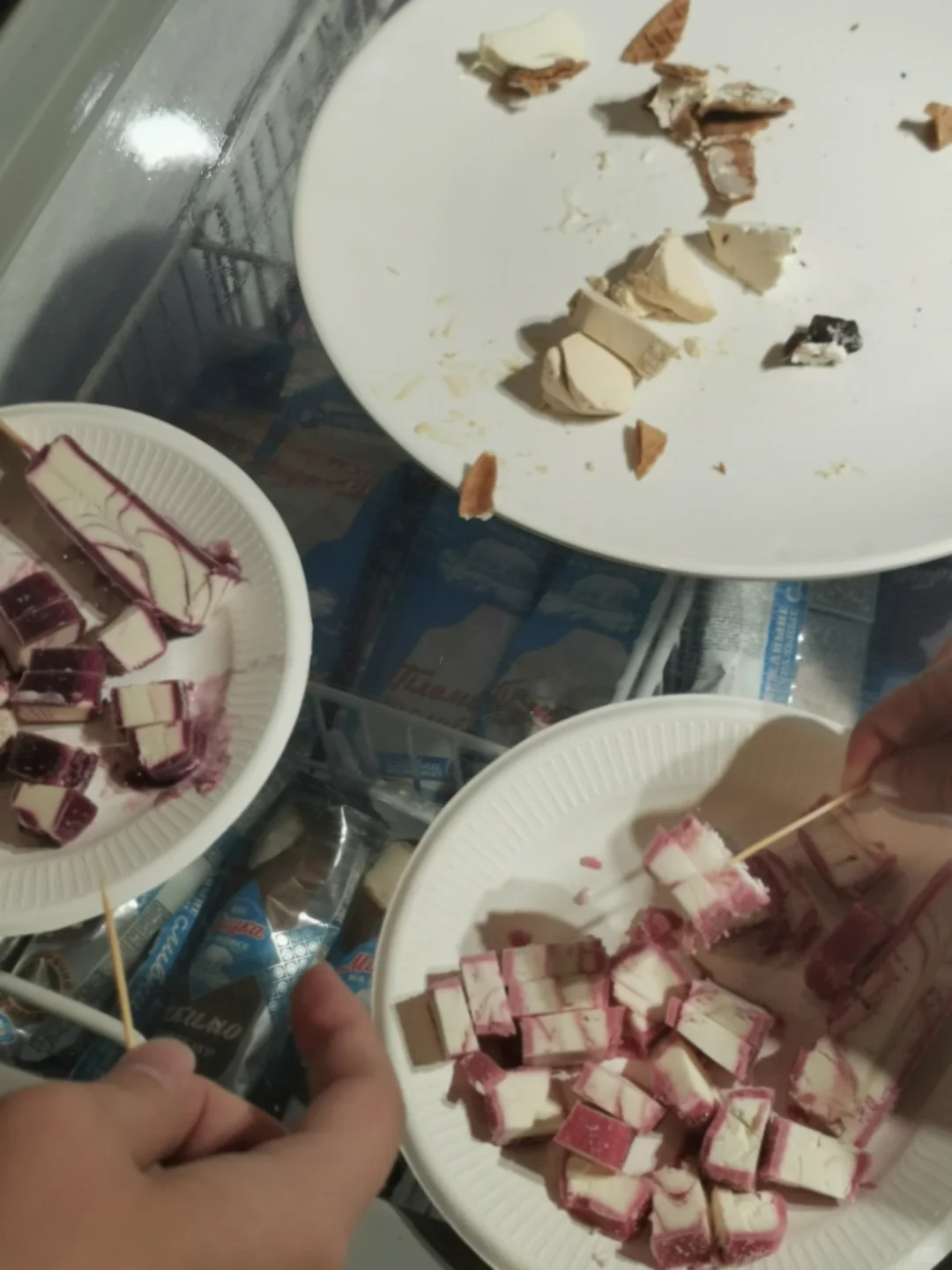 好累啊，进博会走2万步路，巧克力吃到撑