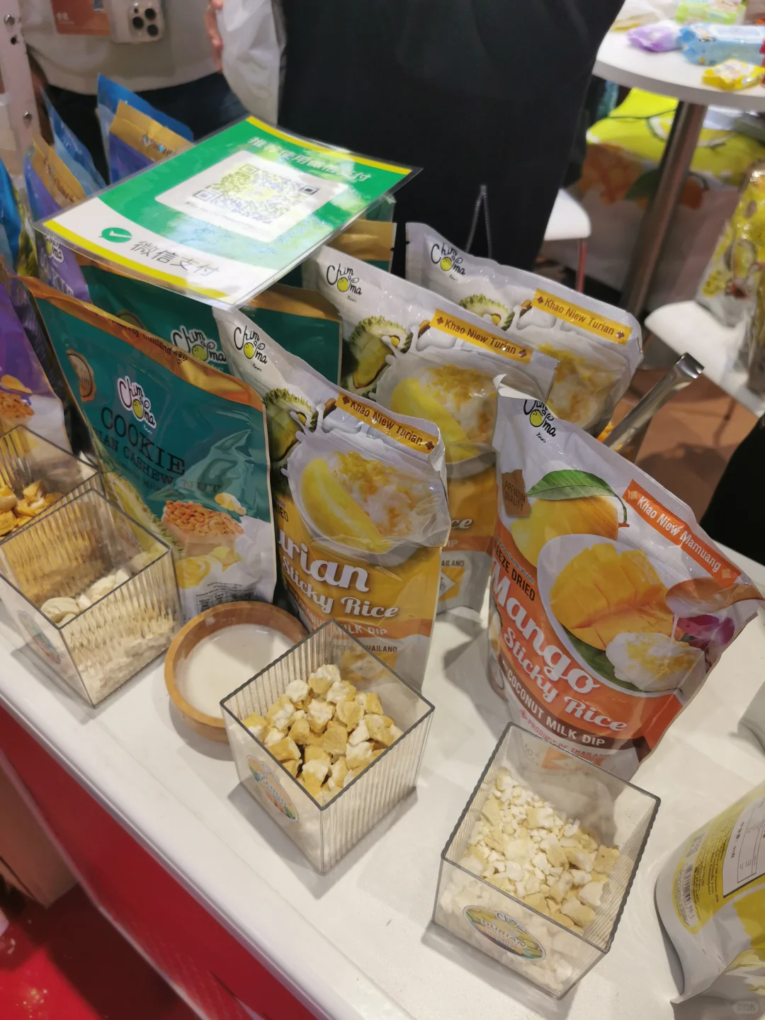 好累啊，进博会走2万步路，巧克力吃到撑