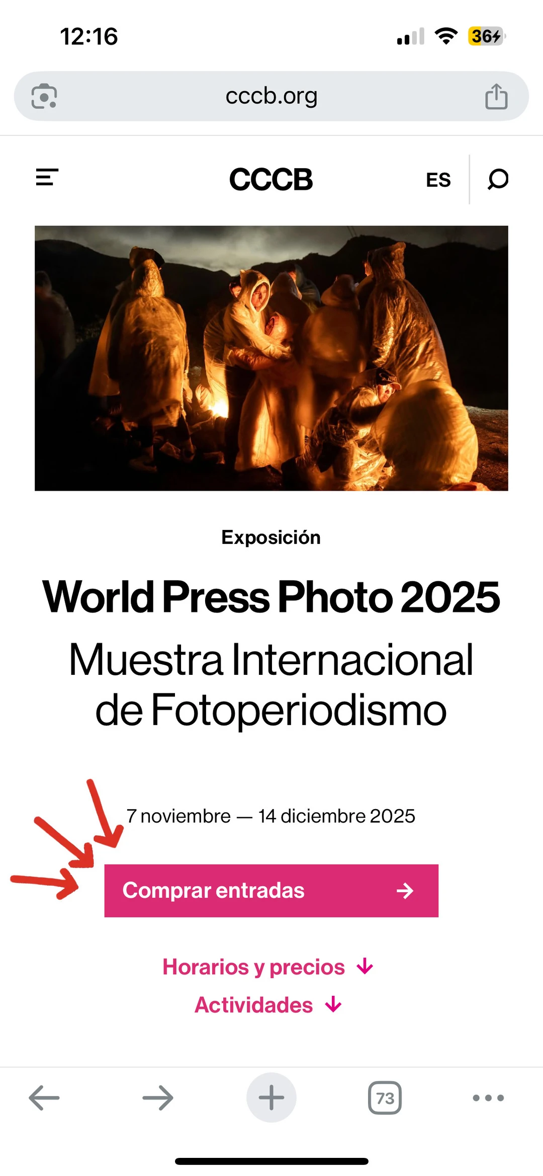 巴塞罗那世界最强新闻摄影展免费门票预定?