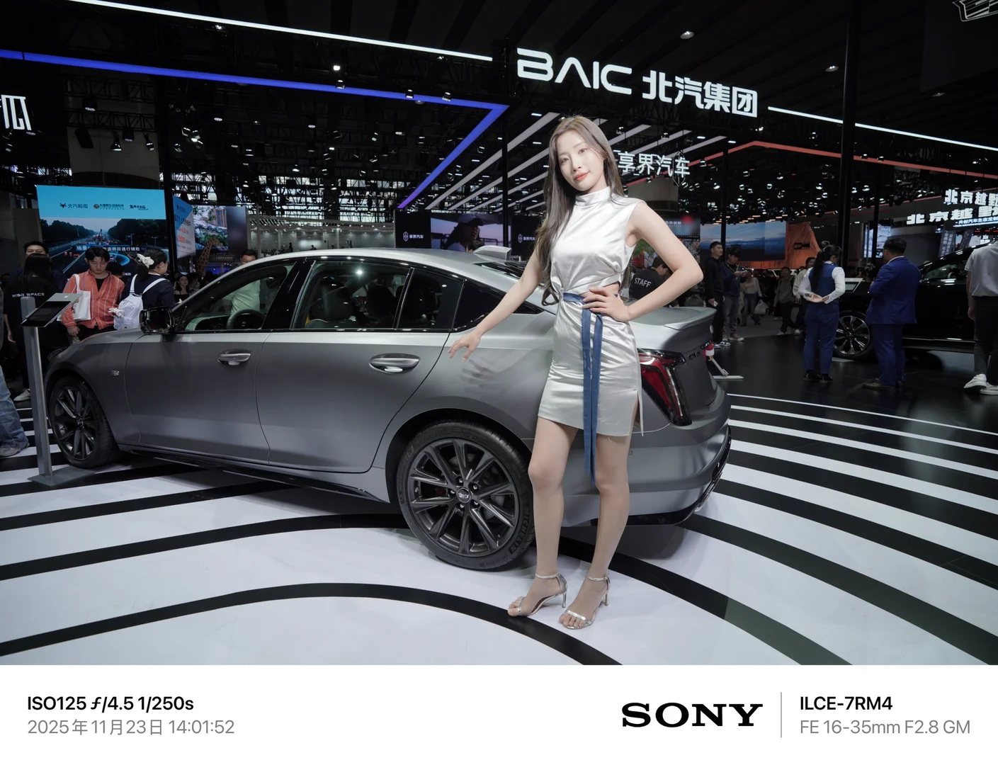 能让人心动的车模不多的