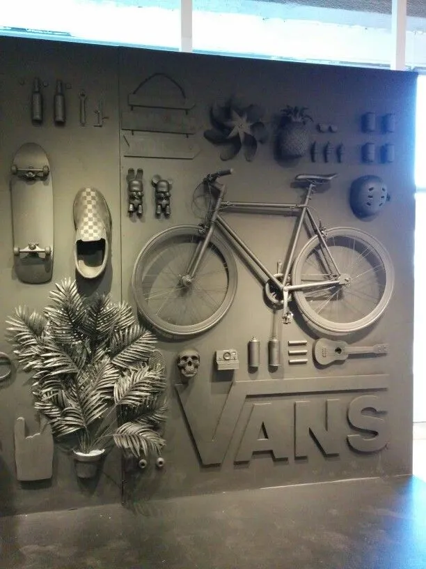 智能制造企业展厅零部件展墙案例分享