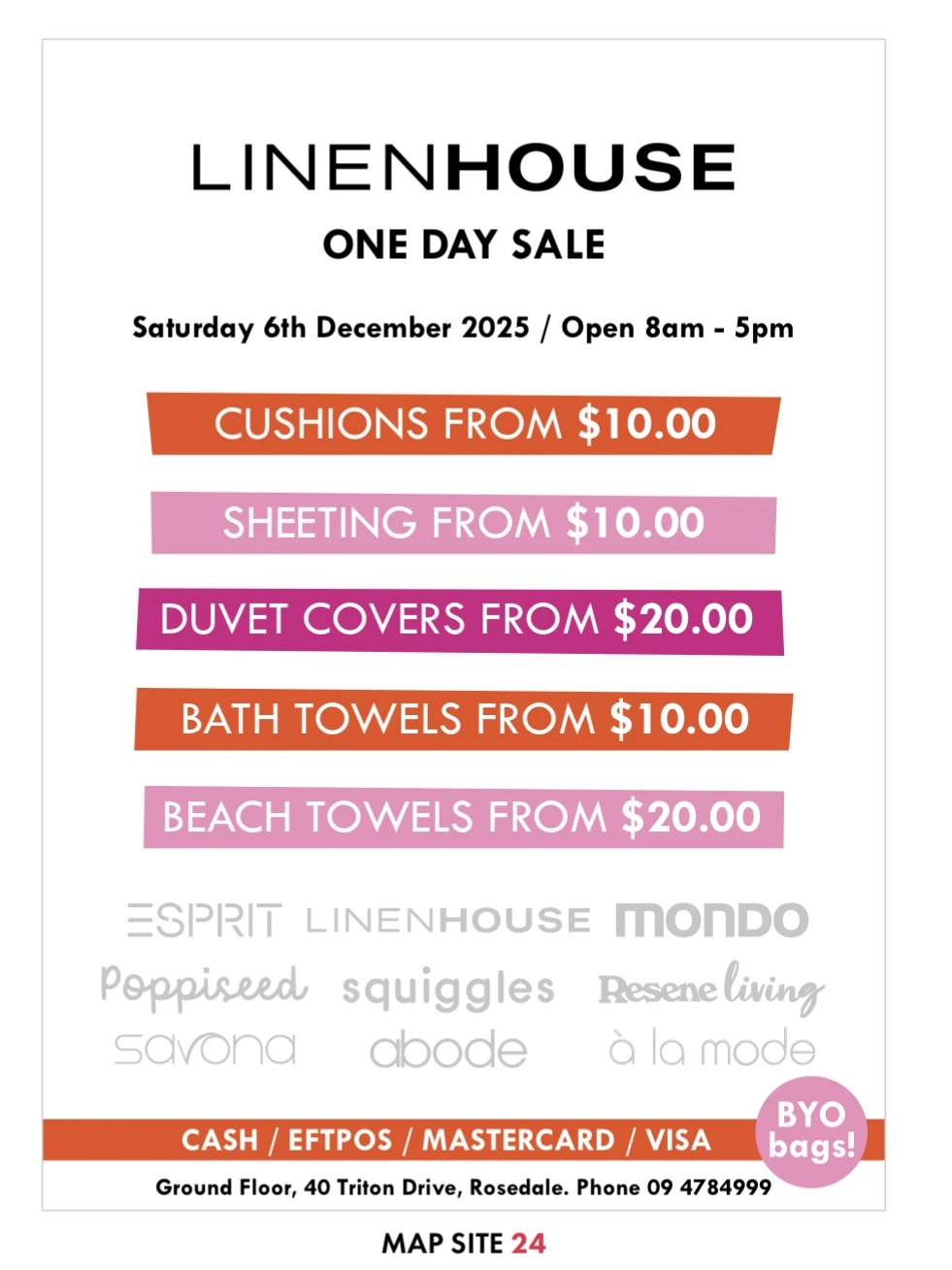 北岸One Day Sale路线指南