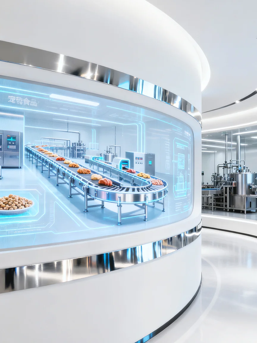 宠物食品工厂丨宠物食品安心看得见