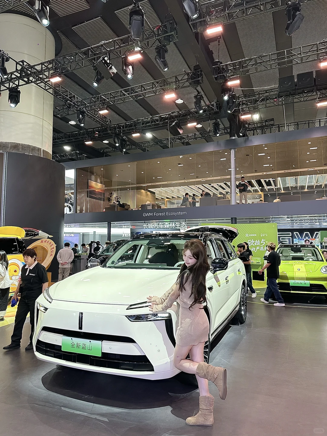 热门展台名不虚传?终于试到啦！！