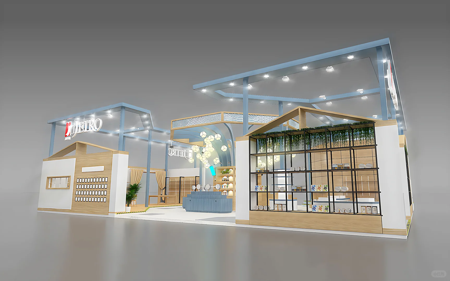 进博会消费品区展台✨日系简约生活美学