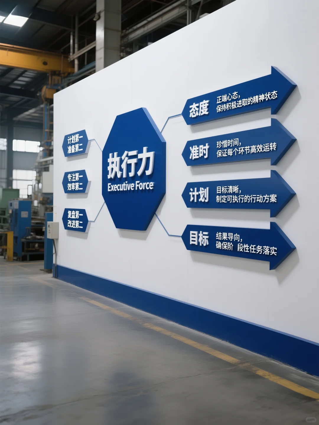 ? 工厂车间这样装文化墙，谁还想看白墙