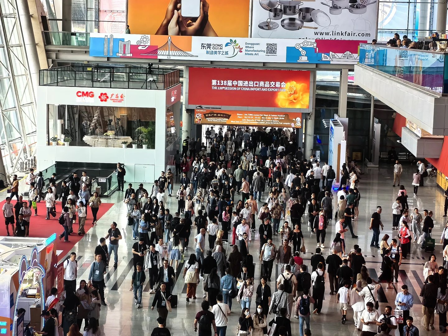 走断腿的一天，138届广交会