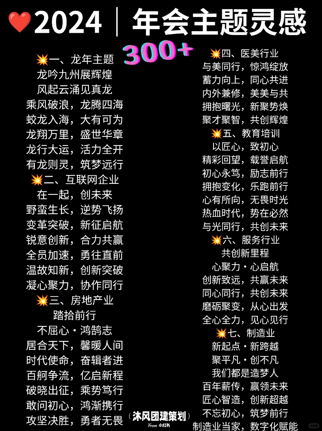 2024?各个行业最新?年会主题❗收藏✔