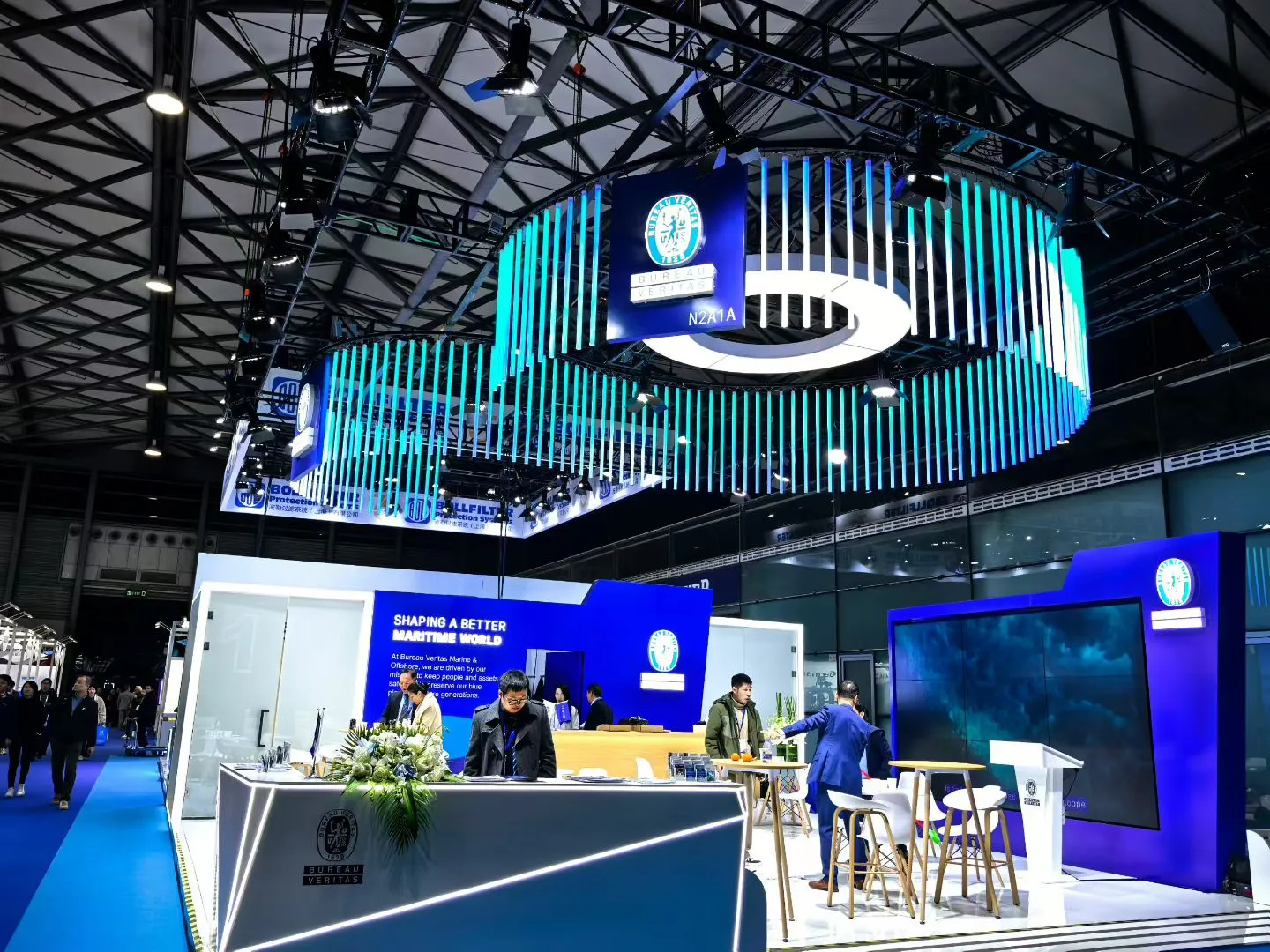 上海海事展咨询展台设计搭建来单