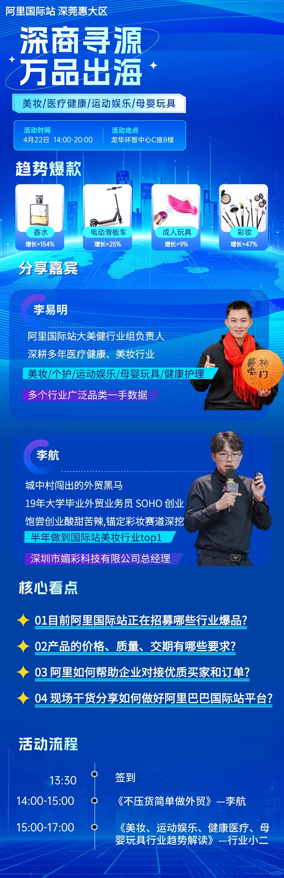 阿里外贸交流会 深圳龙华 谁来？