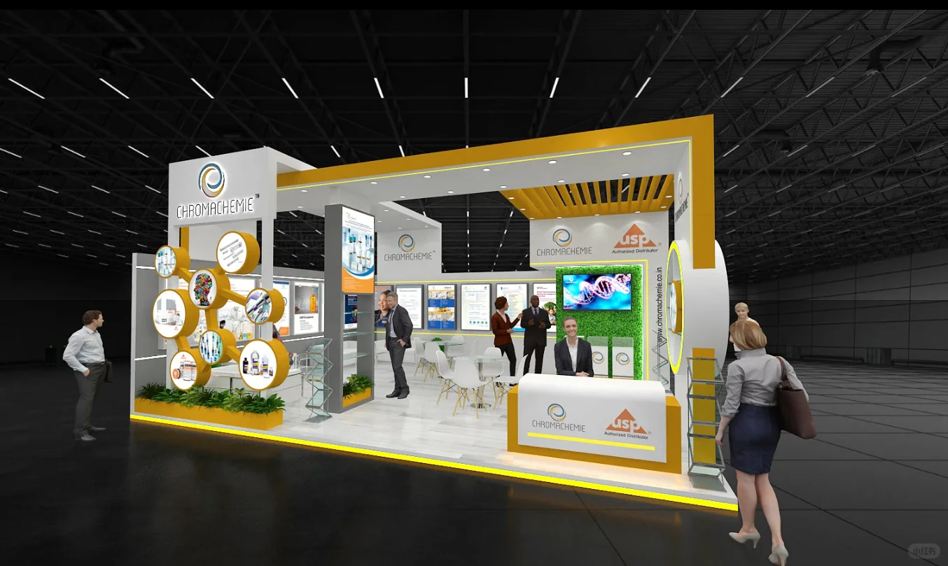 展台设计一定要足够亮眼！⑥‖附落地实景图