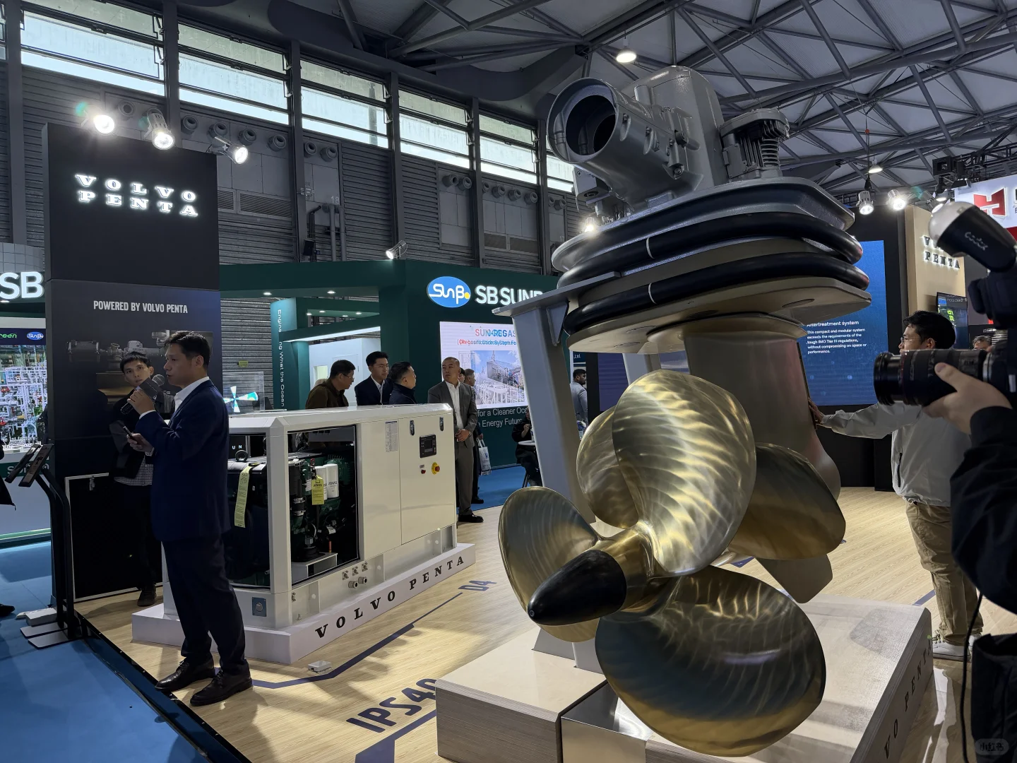 上海新国际博览中心海事展