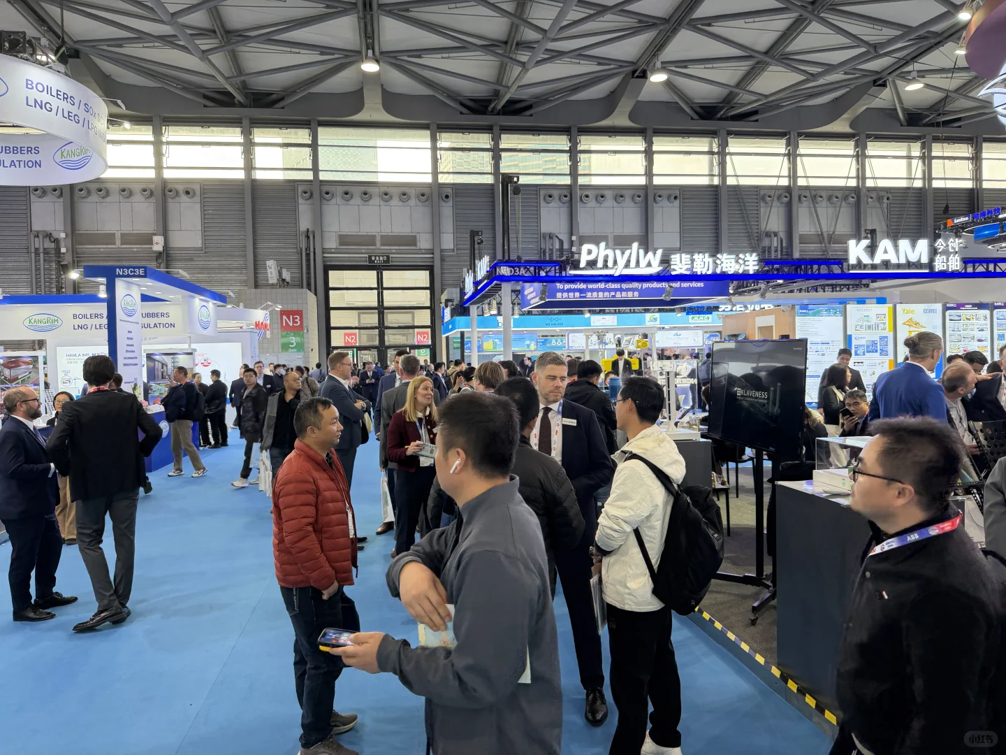 上海新国际博览中心海事展