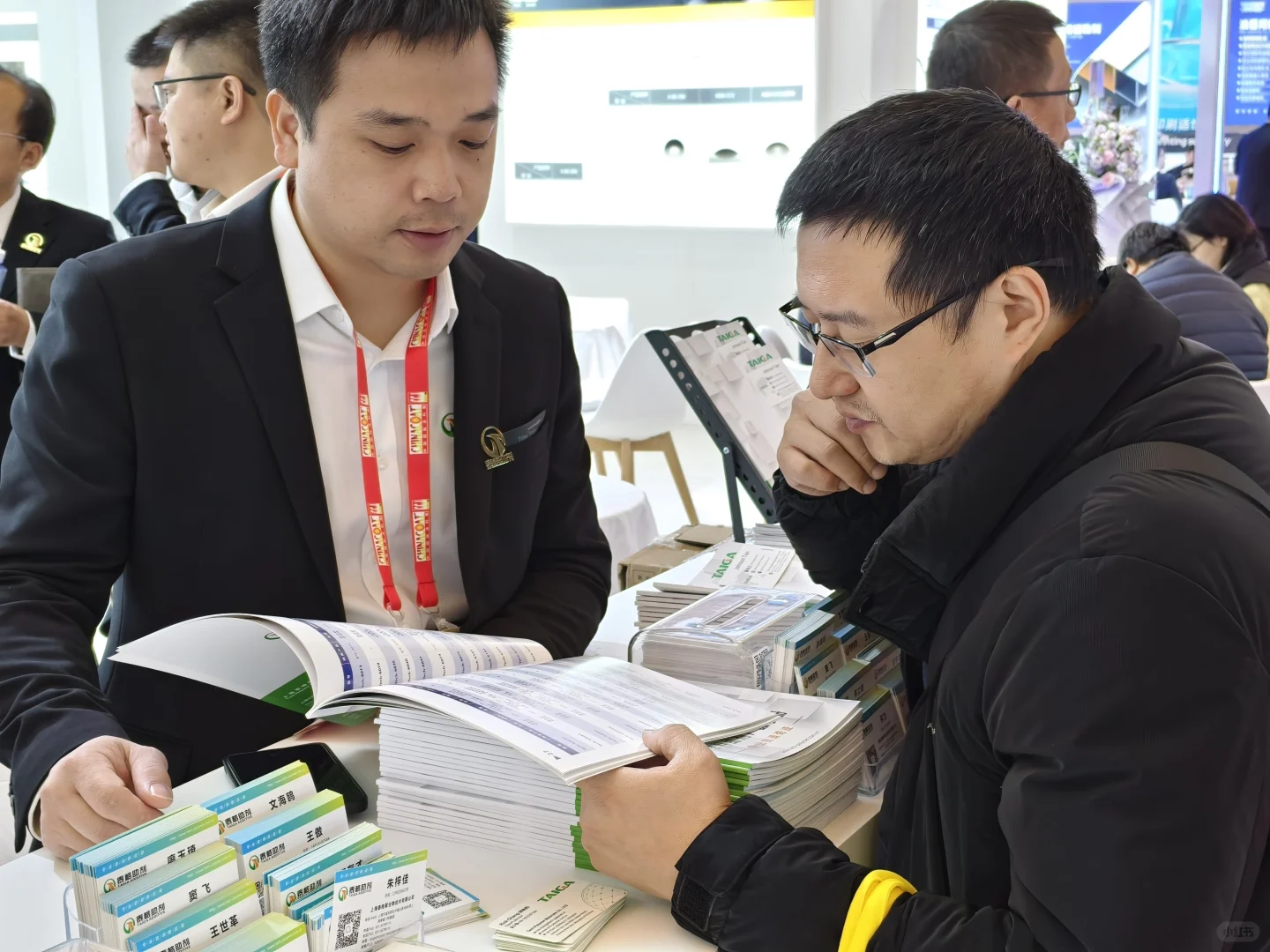 救命！中国国际涂料展泰格展台被挤爆了！！