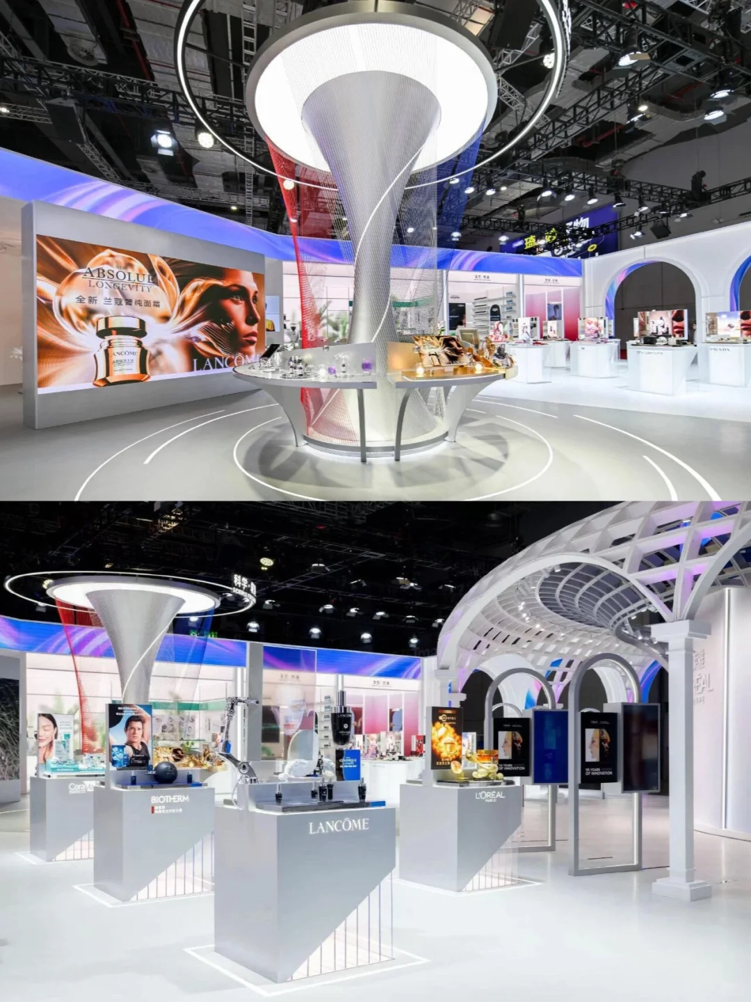 展览展示｜进博会欧莱雅展台制作搭建