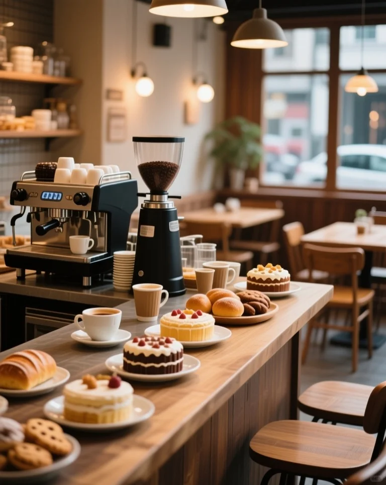 烘焙店设备租赁蛋糕店吧台设计