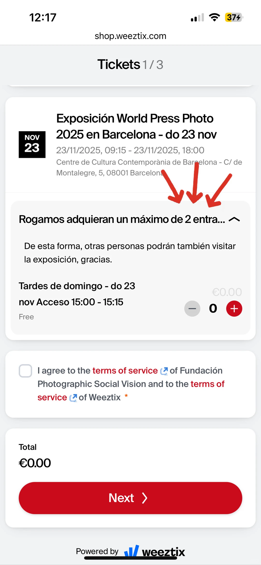 巴塞罗那世界最强新闻摄影展免费门票预定?