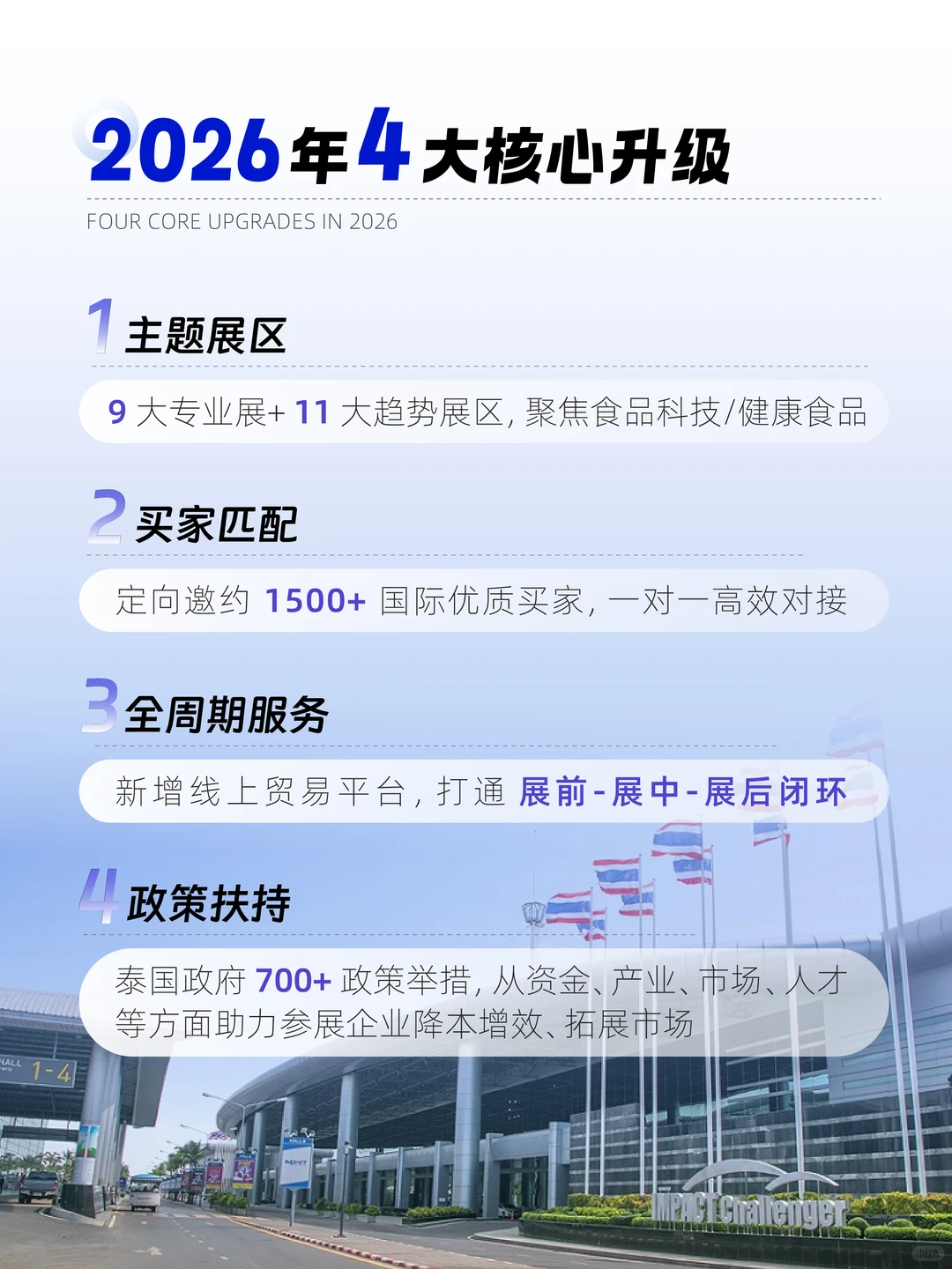 500+中企瞄准的东南亚商机—2026曼谷食品展
