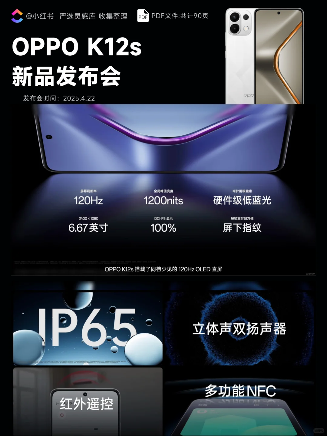 【368】OPPO K12s新品发布会PPT案例