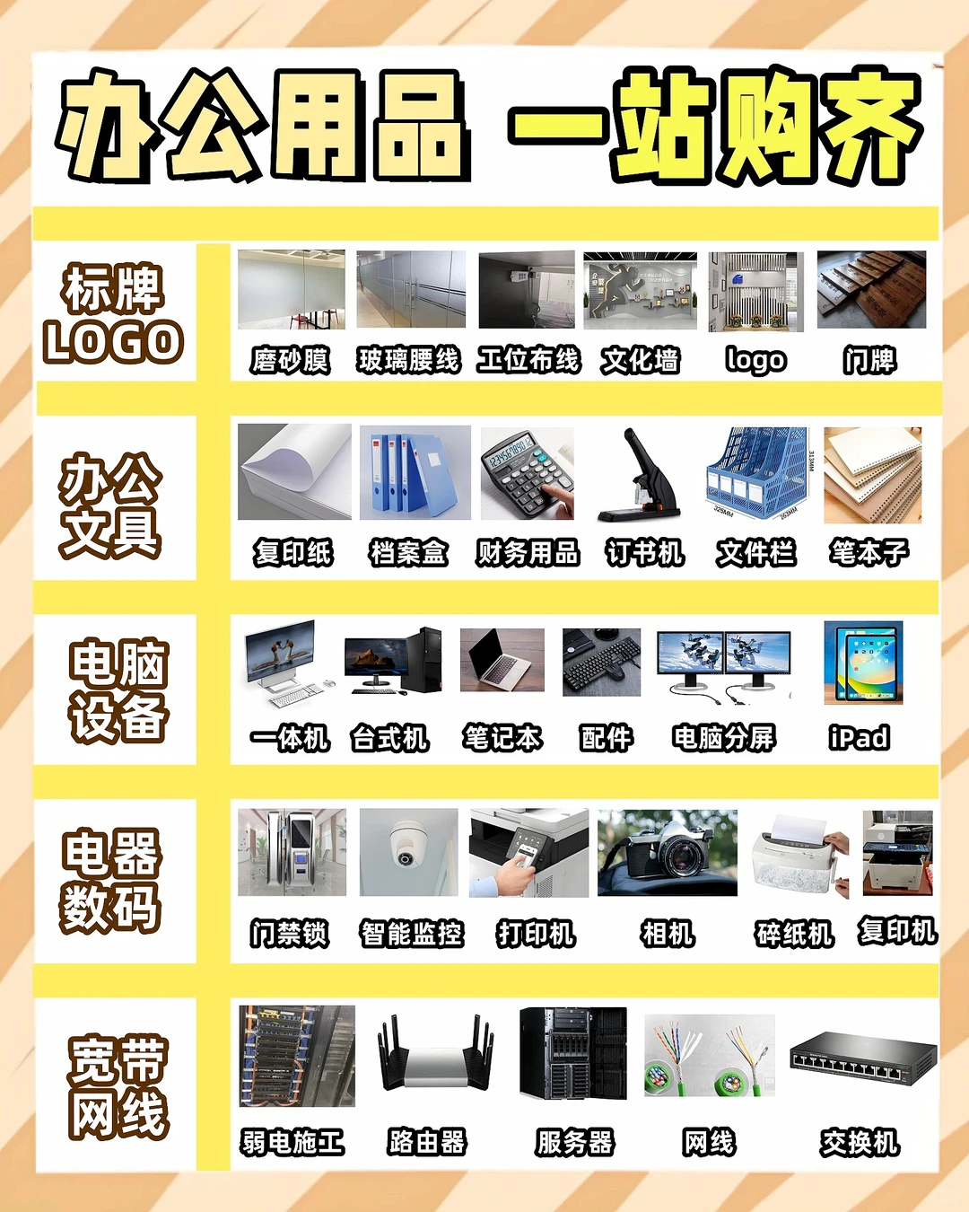 宝藏级办公采购清单?真不吹的，内容超全❗️