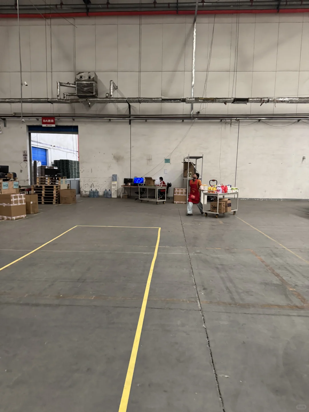 实拍固安京东北区 就这活溜达干