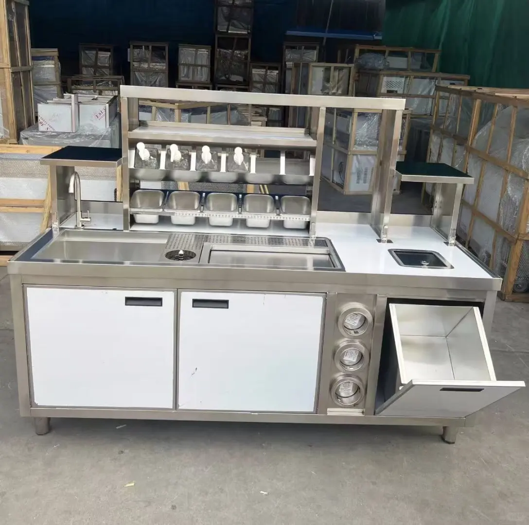 奶茶店比较热门的设备款式类型效果图