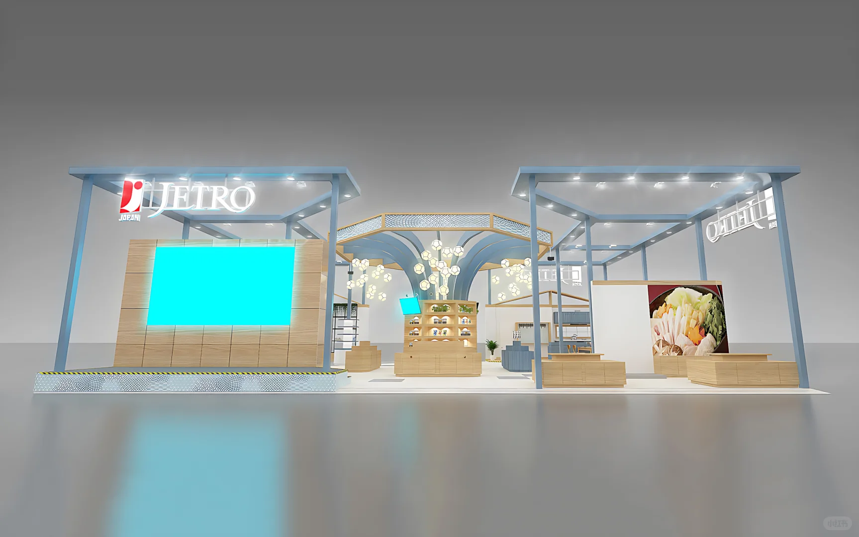 进博会消费品区展台✨日系简约生活美学