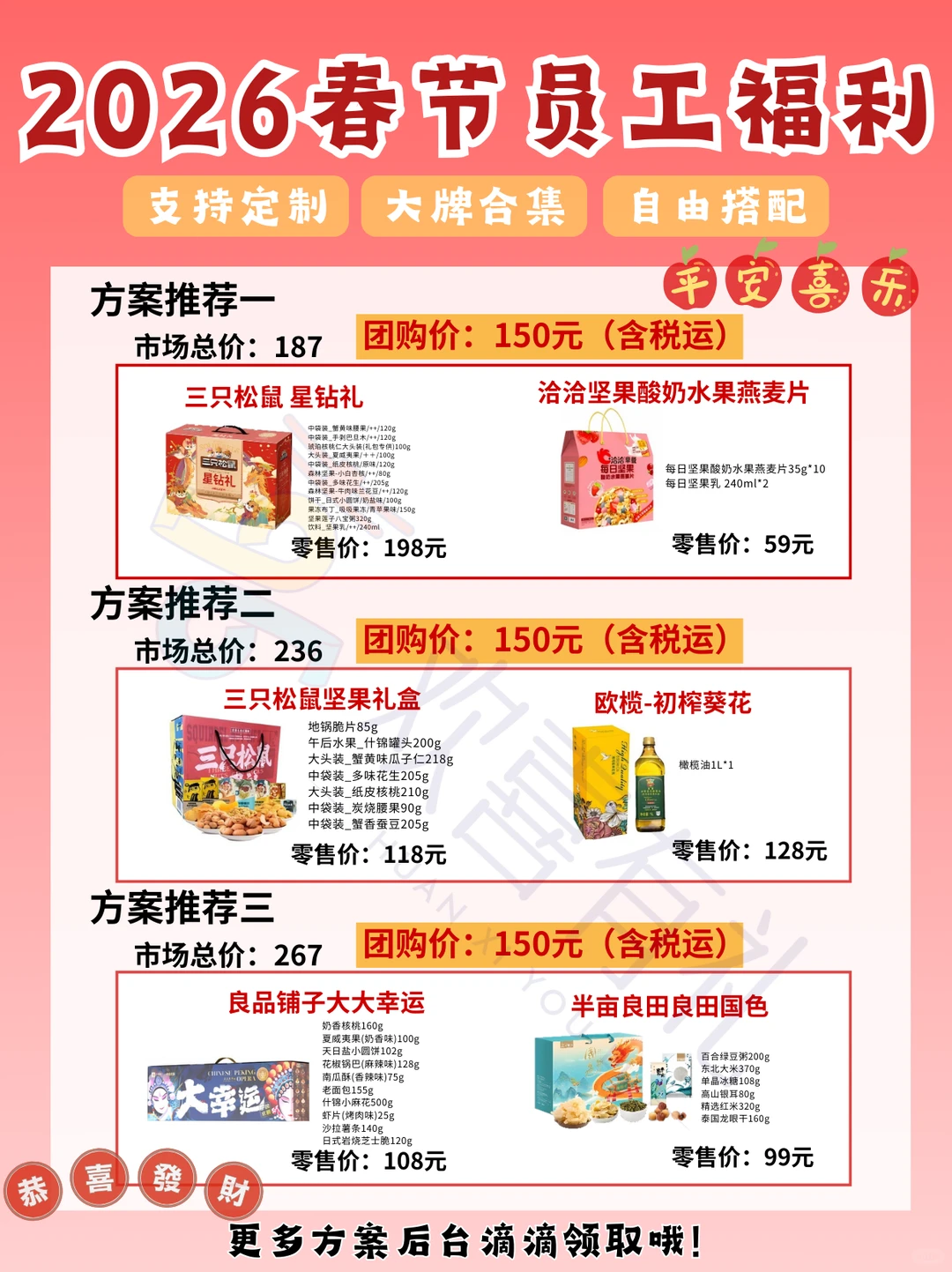 00后小HR做的春节员工福利采购方案真的...