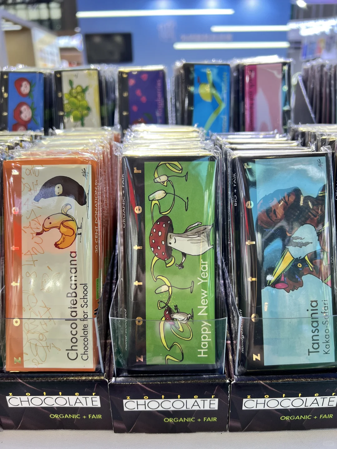 进博会❗️快来吃巧克力啦～