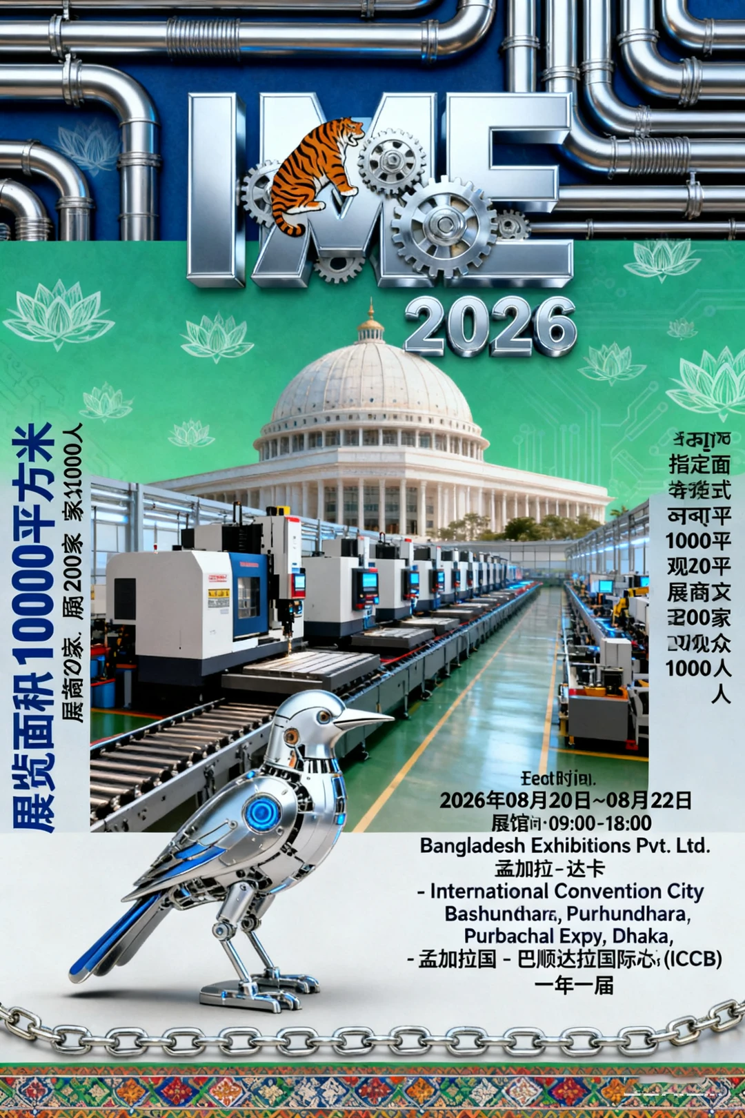 孟加拉工业机械及制造设备博览会 IMMEE
