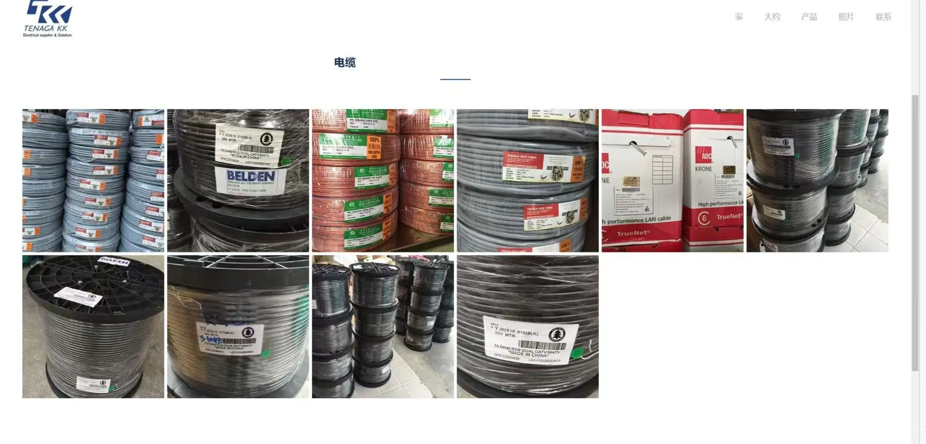 来自马来西亚电线电缆行业的采购商客户