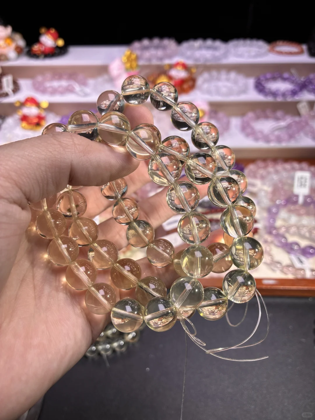 清 玻璃体柠檬晶1.5克价 冲