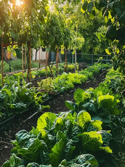 我家的网红菜地