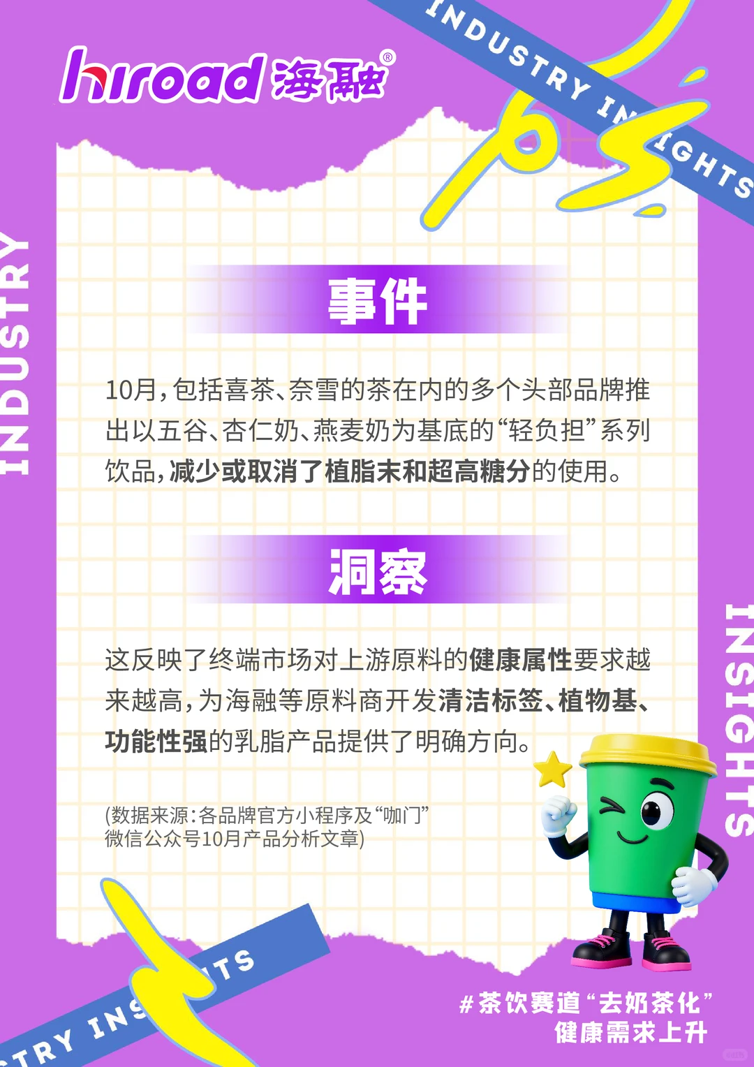 海融｜茶饮健康化新风口，原料机遇看这里