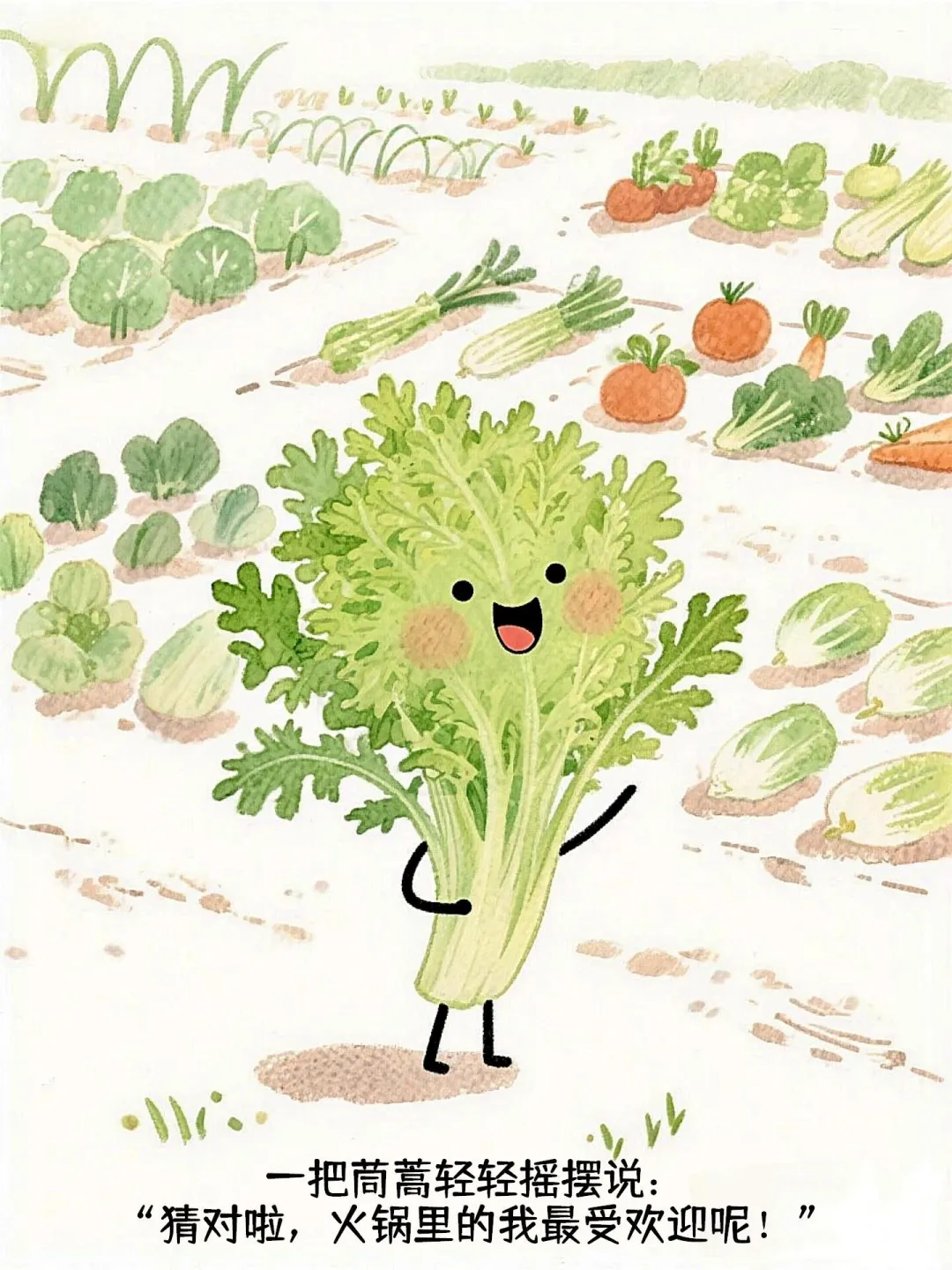 原创儿童绘本｜《蔬菜猜猜乐4》