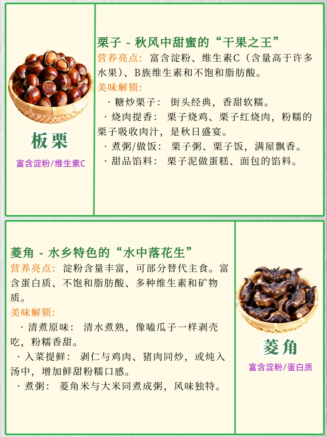 十月应季蔬菜清单? 跟着吃就对了！