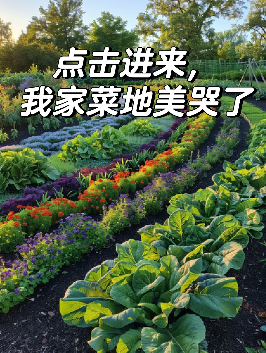 我家的网红菜地